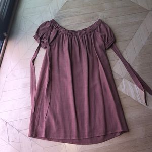 Off the shoulder dress